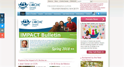 Desktop Screenshot of larchefoundation.ca